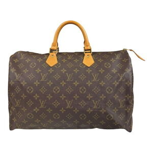 LOUIS VUITTON Brown Monogram Speedy 40 Bag